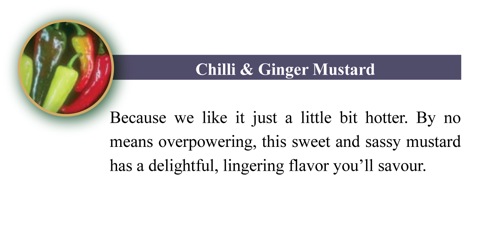Chilli&Ginger Mustard